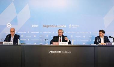 El Presidente anuncia cómo será la nueva cuarentena junto a Axel Kicillof y Rodríguez Larreta