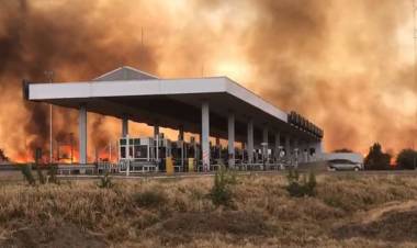 Combaten nuevo incendio en Malagueño, a pocos kilómetros de la capital de Córdoba