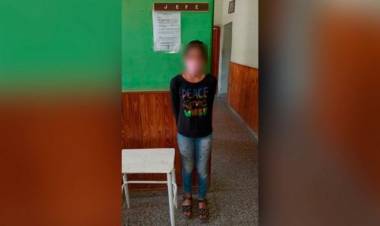 Detuvieron a una nena de 10 años por no usar barbijo en Santiago del Estero
