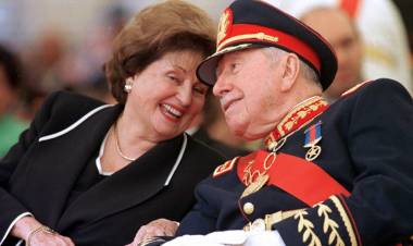 A los 99 años, murió la viuda del dictador chileno Augusto Pinochet