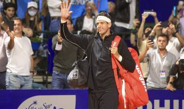 Juan Martín del Potro regresó en una noche emocionante en el Argentina Open