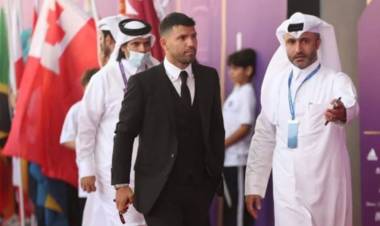 El Kun Agüero no irá a Qatar con la Selección: "Voy a venir a disfrutar como hincha"