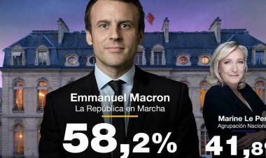 Emmanuel Macron fue reelegido como Presidente de Francia