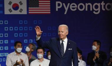 "Gracias, presidente Moon...Yoon": Joe Biden confunde el nombre del nuevo presidente de Corea del Sur durante su primera visita a este país