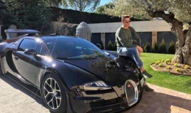 Investigan confuso hecho en el que chocaron Bugatti de Cristiano Ronaldo valuado en 2 millones de euros