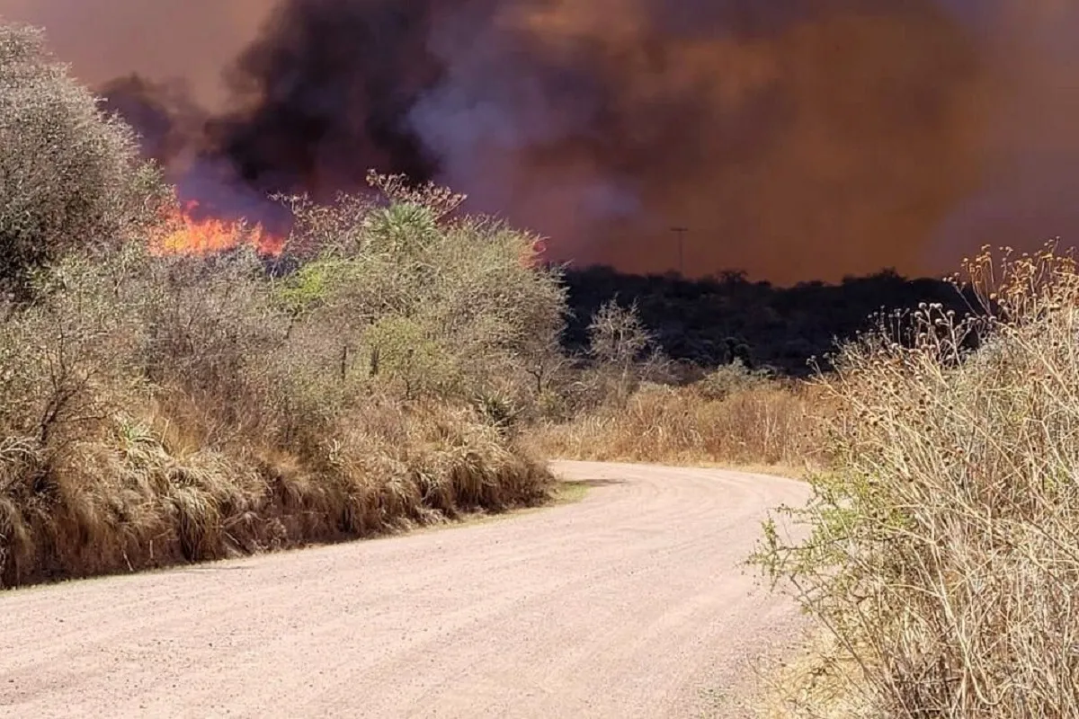 Córdoba, una de las tres provincias con focos activos de incendios forestales