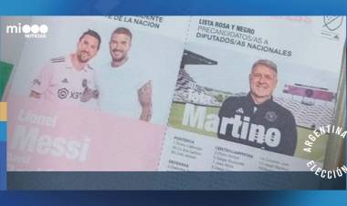 "Messi presidente": aparecieron boletas del astro argentino durante las PASO