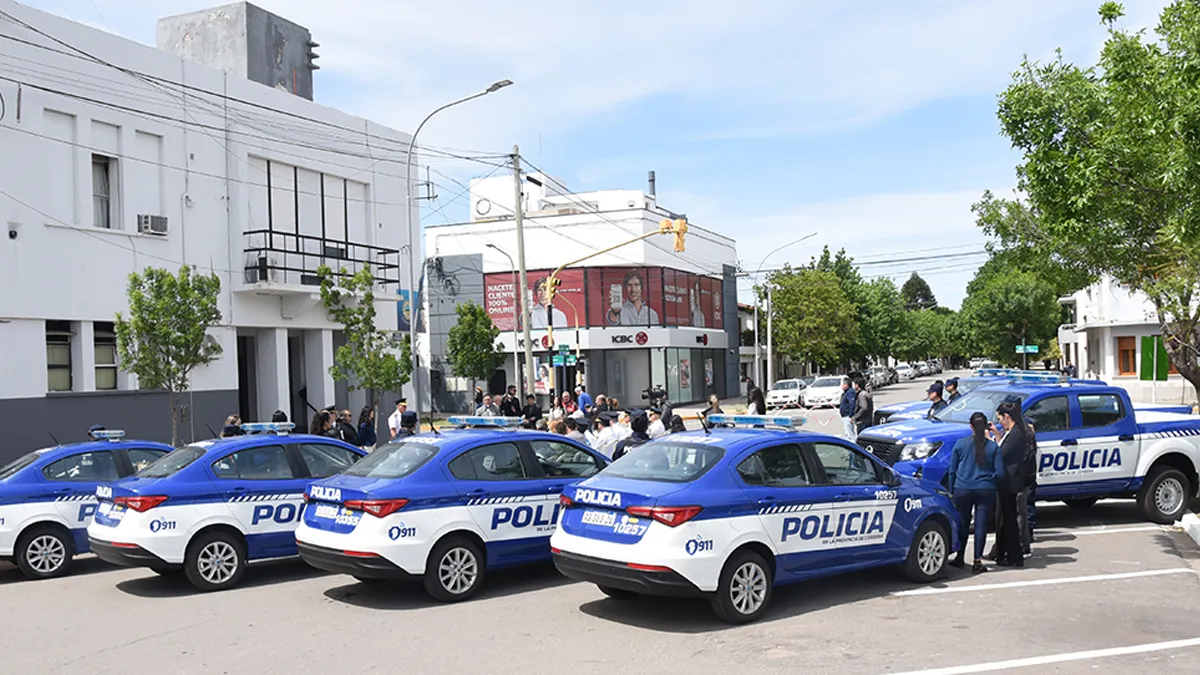 Entregan nuevos móviles policiales para el sur provincial