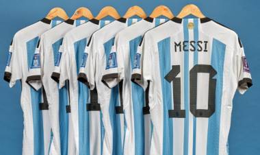 Pago millonario por seis camisetas que usó Messi en Qatar 2022
