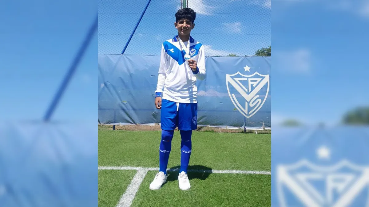 Falleció un riocuartense de 14 años que jugaba en la octava división de Vélez