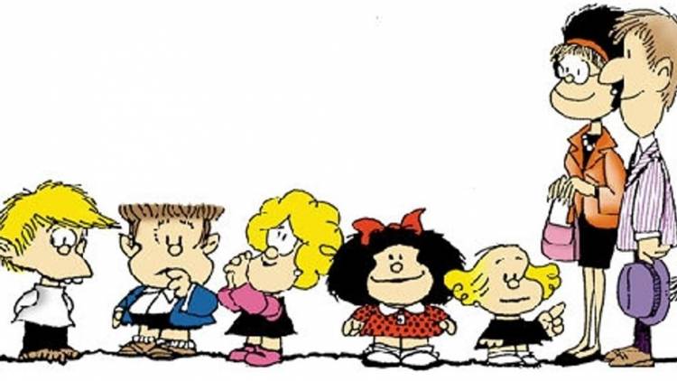Murió Quino: los amigos que acompañaban a Mafalda en sus historias
