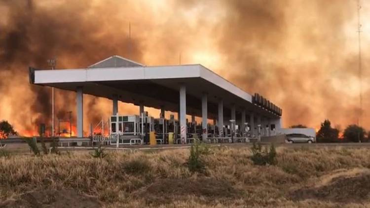 Combaten nuevo incendio en Malagueño, a pocos kilómetros de la capital de Córdoba