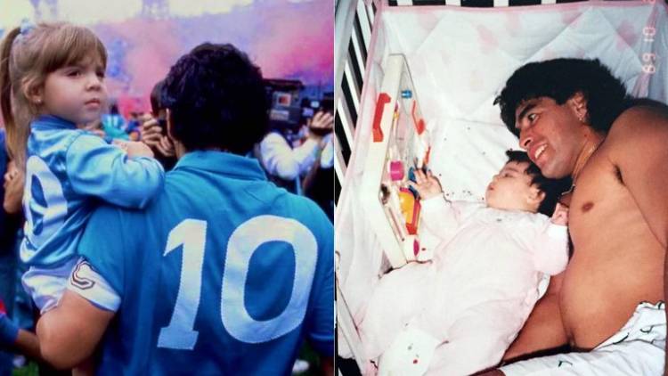 Dalma y Gianinna le hicieron un sentido homenaje a Diego Maradona por su cumpleaños: “Tan terco y real, el papá más auténtico del mundo”