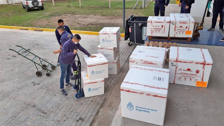 Córdoba espera la llegada de otras 122.400 dosis de vacunas