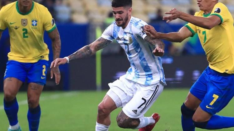 La respuesta de Rodrigo De Paul a Richarlison por burlarse de la eliminación argentina
