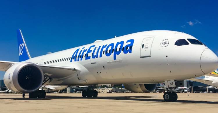 Air Europa retomará a partir de febrero los vuelos entre Córdoba y Madrid