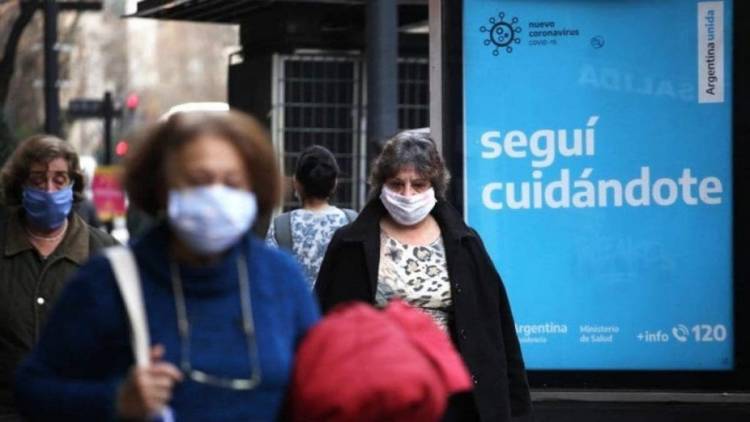 Reportaron 20.263 nuevos contagios de coronavirus en el país