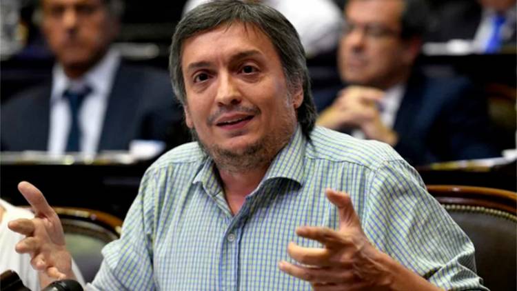 Máximo renunció a la presidencia del bloque de Diputados del FdT