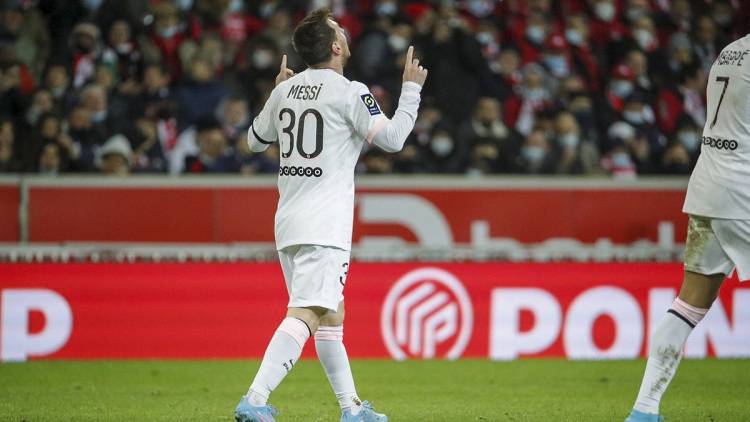 Messi marcó su primer gol del 2022