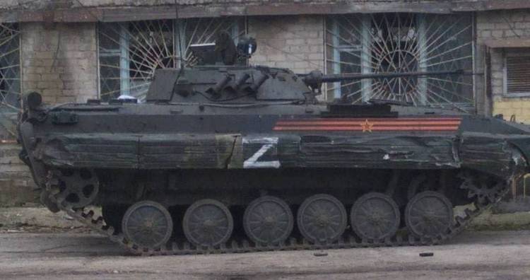 Qué significan las curiosas letras “Z” o “V” pintadas en los tanques rusos