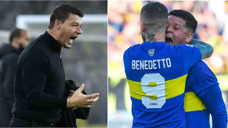 Nuevo escándalo en Boca: Battaglia sancionó a Benedetto y a Rojo