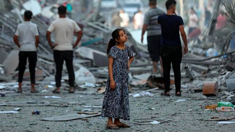 Advertencia de Unicef: "penden de un hilo" las vidas de más de un millón de niños en Gaza