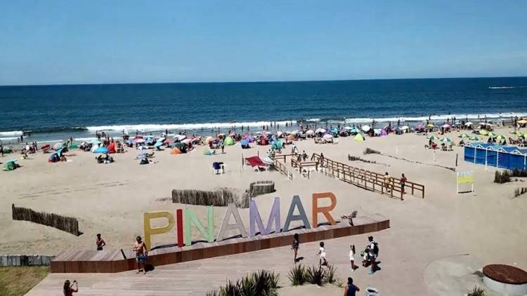 Pinamar: admiten caída de turistas, en "una temporada de fines de semana"