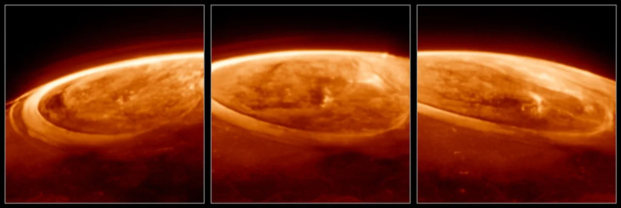 El telescopio Webb de la NASA reveló nuevos detalles de las auroras de Júpiter