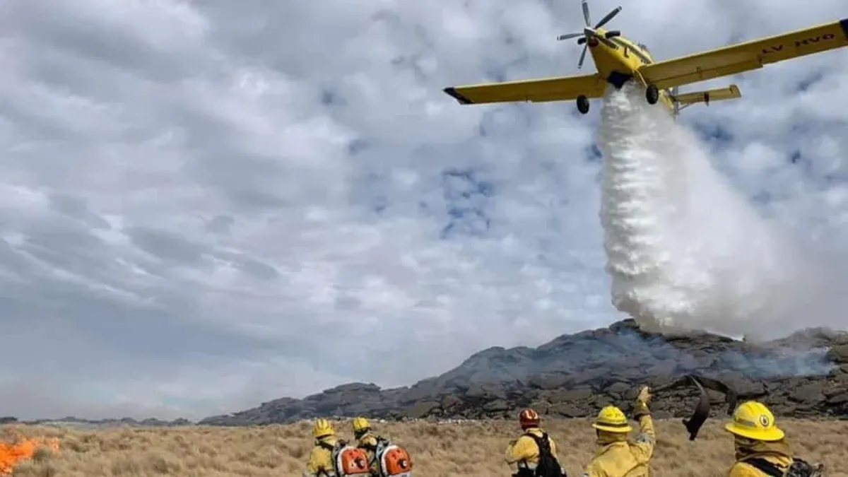 Tres detenidos por el incendio que arrasó con 7.600 hectáreas en el Cerro Champaquí