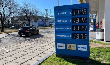 Las naftas aumentaron 200% en 9 meses, muy por encima de la inflación