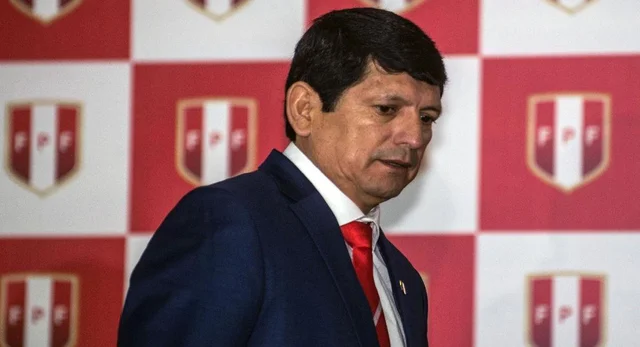 Detuvieron al presidente de la Federación Peruana de Fútbol