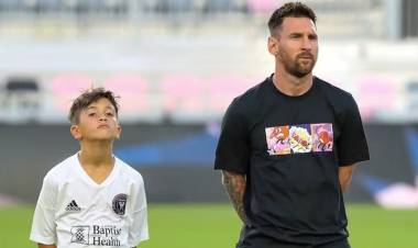 Thiago Messi viaja a Rosario con el Inter Miami a jugar la Newell's Cup