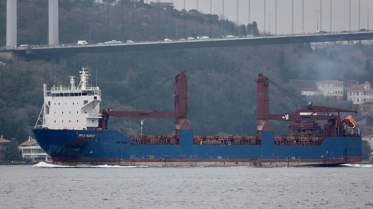 Se hunde un carguero ruso en el Mediterráneo y hay dos desaparecidos