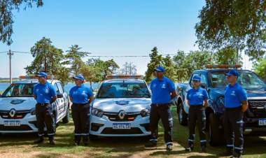 Almafuerte y Berrotarán pusieron en marcha sus Guardias Locales