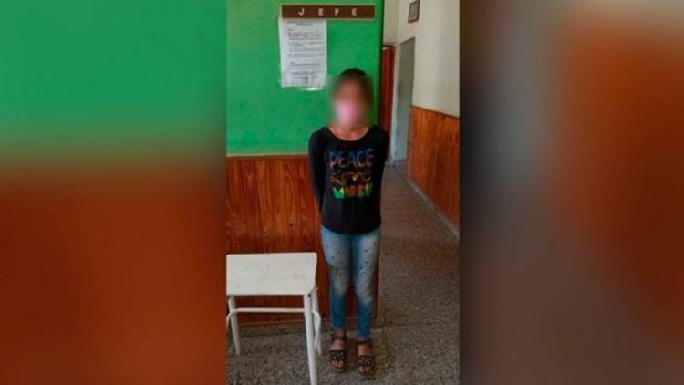 Detuvieron a una nena de 10 años por no usar barbijo en Santiago del Estero