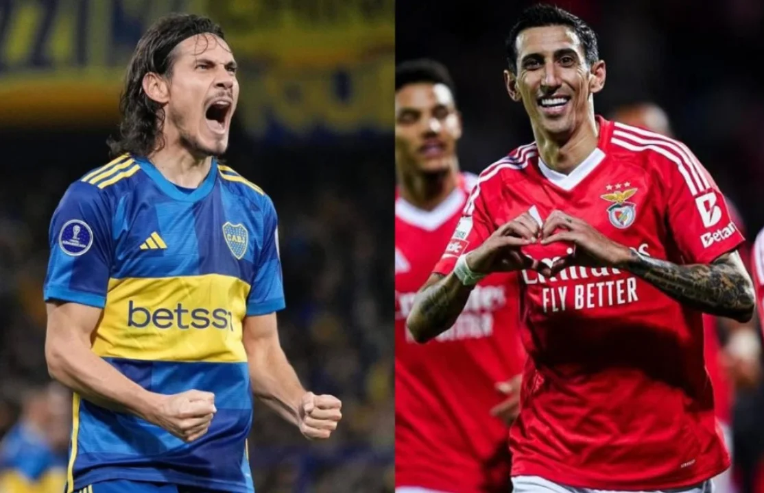 Di María y Cavani: Rivales en el Mundial de Clubes, amigos en la vida