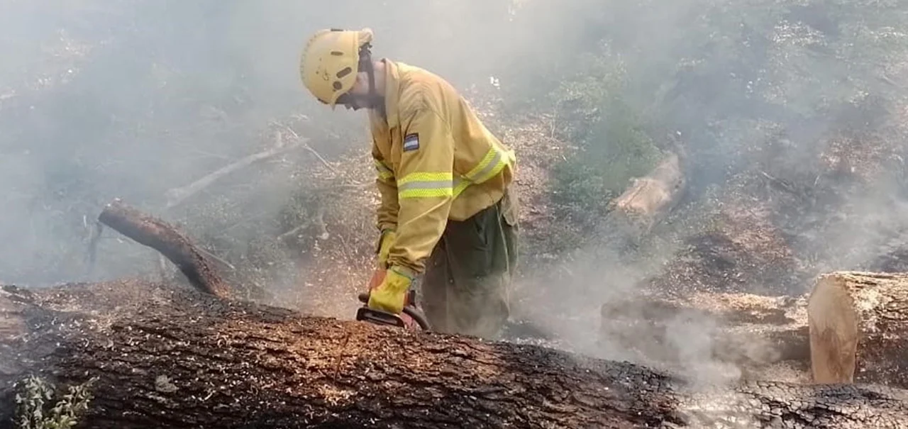 Peligro extremo de nuevos incendios en la Patagonia