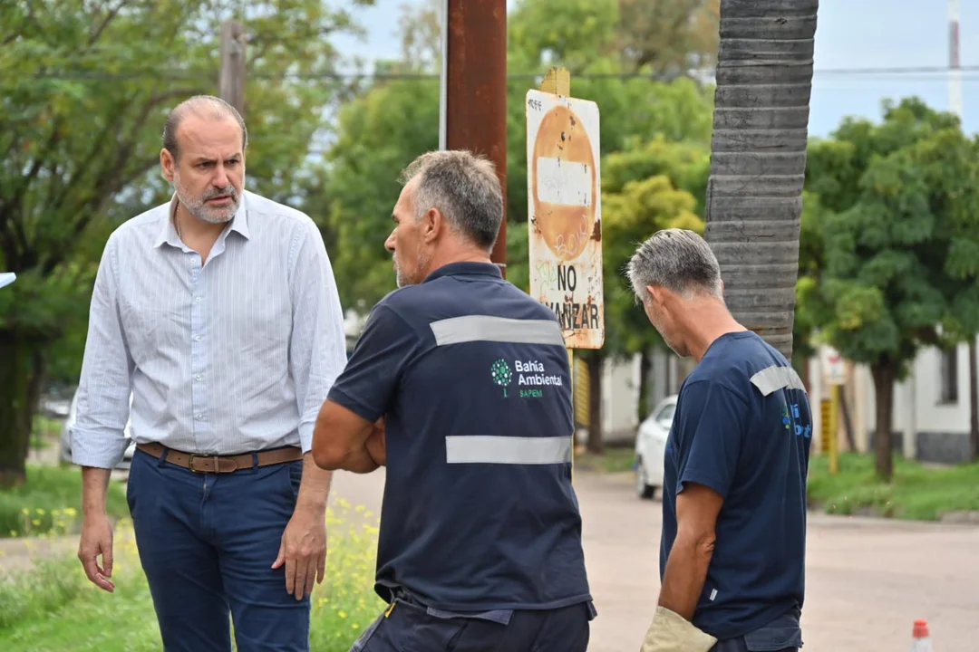 “Perdimos el 70?capacidad operativa”, lamentó el intendente de Bahía Blanca